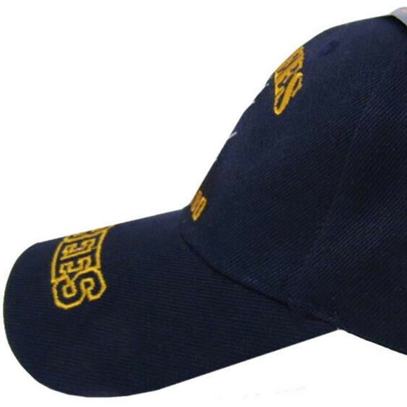 Seabees U.S. Navy USN "Can Do" Navy Blue Embroider - Picture 7 of 11